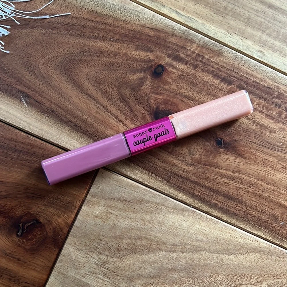 NEW- Tarte Sugar Rush Couple Goals Lip Gloss in Jelly/Donut